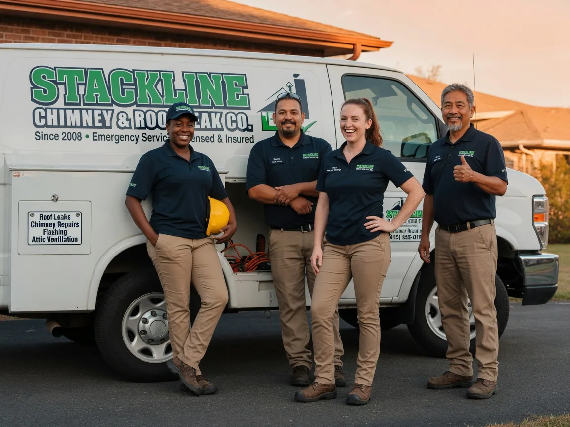 Chimney flashing repair company in Northville, MI
